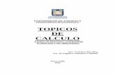 TOPICOS DE CALCULO - UTAsb.uta.cl/libros/Topicos de Calculos.pdf · 2013-10-29 · UNIVERSIDAD DE TARAPACA DEPARTAMENTO DE MATEMATICA TOPICOS DE CALCULO Límites de funciones, continuidad,