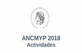 ANCMYP 2018 · Expusieron: Pablo Avelluto, Secretario de Estado de Cultura, Jorge Bercholc, Doctor en Derecho Político, Catedrático e Investigador UBA y Vicente Palermo, Presidente