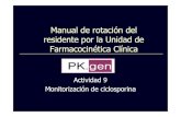 Manual de rotación del residente por la Unidad de …gruposdetrabajo.sefh.es/pkgen/images/stories/MANUAL_FIR/... · 2015-08-05 · Ciclosporina estatinas La administración concomitante