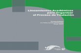Lineamientos Académicos para Organizar el Proceso de ...normaltenancingo.edomex.gob.mx/sites... · • Lineamientos para la organización del trabajo académico durante séptimo