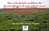 Mesa Redonda: política de desarrollo rural con enfasis en ...eulacias.org/.../05/annex_c_14_mesa_redonda_uy.pdf · Mesa Redonda: política de desarrollo rural con enfasis en la granja