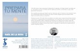 RAÚL DE LA ROSA - Arzalia Ediciones...en su inmensidad, Raúl de la Rosa nos ofrece un libro singular que nos muestra cómo lograr una mente serena y consciente. Prepara tu mente.