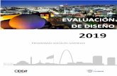 EVALUACIÓN DE DISEÑO 2019 - Tijuana · las disposiciones normativas en materia de desarrollo social y de la juventud. Con la evaluación de diseño se busca identificar hallazgos
