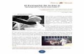 2011-02-25-El Evangelio de la paz-2panyrosas.es/wp-content/uploads/2018/04/2011-02-25... · con vosotros, oró con vosotros por la paz y la reconciliación, por la victoria de la