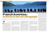 Paicil An triao: crónica de un despojoprensaindigena.org/web/pdf/Paicil Antriao-cta-109.pdf · tema de despojo que sufrió la comu - nidad mapuche. Otro libro, llamado “Huellas
