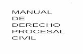 MANUAL DE DERECHO PROCESAL CIVIL - WordPress.com · 2017-06-09 · 1 Azula Camacho Jaime, Manual de Derecho Procesal civil, Teoría General del proceso Tomo I. Librería Temis, Bogotá,