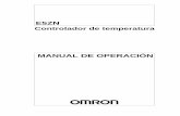 E5ZN Manual de operaciones - assets.omron.euruidos de alta frecuencia (p. ej., soldadores o máquinas de coser de alta frecuencia) o sobretensiones. • Para reducir el ruido de inducción,