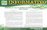MANEJO DE TUBÉRCULOS-SEMILLAS DE PAPAbiblioteca.inia.cl/medios/biblioteca/informativos/NR... · 2018-03-28 · Los tubérculos-semillas comercializados dentro de un proceso de certificación,