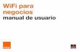 WiFi para negocios - Orange · Con WiFi para negocios, ofrece acceso WiFi gratis a tus clientes y consigue una ventaja extra para tu negocio: Consigue likes en Facebook Conoce a tus