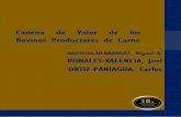 Cadena de Valor de los Bovinos Productores de Carne · 2019-11-05 · ECORFAN-México Coordinadores BAUTISTA-HERNÁNDEZ, Miguel Ángel BONALES-VALENCIA, Joel ORTIZ-PANIAGUA, Carlos