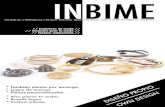 inbime.cominbime.com/INBIME_2015.pdf · 2016-01-11 · "INBIME" (INdustria Blsutera MEnorquina) es una firma que ha evolucionado desde sus comienzos en los años cuarenta. En la actualidad