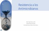 Resistencia a los Antimicrobianos...Resistencia a los Antimicrobianos en alimentos en Perú López R. Determinación de la resistencia microbiana de cepas de Staphylococcus aureus