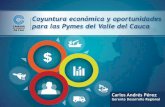 Coyuntura económica y oportunidades para las …anif.co/sites/default/files/uploads/Carlos Andrés Pérez...Cámara de Comercio de Cali 1 Coyuntura económica y oportunidades para