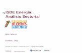 ISDE Energía: Análisis Sectorial...•No se cumple la Ley de Alcohol Carburante y está obsoleta para la realidad actual (Decreto 17-87) •Atracción de inversiones afectada por