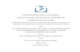UNIVERSIDAD DE GUAYAQUIL FACULTAD DE CIENCIAS …repositorio.ug.edu.ec/bitstream/redug/34105/1/CORDOVA... · 2019-05-15 · UNIVERSIDAD DE GUAYAQUIL FACULTAD DE CIENCIAS ECONÓMICAS