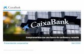 Comprometidos con una banca de confianza y rentable ...€¦ · (1) Datos se refieren al Grupo CaixaBank salvo otra indicación (2) Penetración de mercado como primer banco para