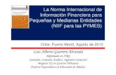La Norma Internacional de Información Financiera para ...api.ning.com/files/jEeTvJLE1hiiMHh7e*XLnzetJYNL9y... · La Norma Internacional de Información Financiera para Pequeñas