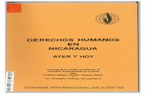 DERECHOS HUMANOS EN NICARAGUA · 2017-09-07 · fin de ver la posibilidad de enviar una misi6n al pais, con el doble propfisito de estudiar la situaci6n actual de los derechos humanos