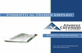 FOMENTO AL PRIMER EMPLEO - Alvarez Carmona … · El pasado 31 de Diciembre se publicó el Diario Oficial de la Federación las reformas a la Ley del Impuesto sobre la Renta (LISR)