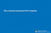 Plan y estructura de proyectos PPP en Argentina...El plan de PPP abarca los grandes sectores de infraestructura Energía y Minería Transporte. Comunicaciones y Tecnología Agua. Saneamiento