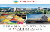 RANDES ESPAÑA, PORTUGAL V IAJES & MARRUECOSincluyen tren AVE, Marruecos y circuito de la pág. 45. Visitas opcionales Disponible en la página 6 del Folleto de Europa. Viajes con