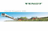 Fendt Rogator 300 - Interempresas · ajustados para ceñirse al eje trasero del tractor. ... El cilindro amortiguador especial del Rogator elimina ... queda recogida dentro de las