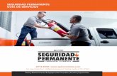 SEGURIDAD PERMANENTE GUÍA DE SERVICIOSspinversiones.com/sp-brochure.pdf · Mantenimiento y Recarga de sus Extintores de Incendio. 6 7 ... metálico de seguridad para asegurar el