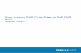 Controladora RAID PowerEdge de Dell EMC S150 · RAID de Windows: volumen, RAID 0, RAID 1, RAID 5 y RAID 10 RAID de Linux: RAID 1 NOTA: Después de instalar el sistema operativo en
