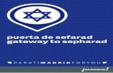 puerta de sefarad gateway to sepharad - Turismo Madrid...el pasado judío del barrio de Lavapiés. We know that a synaogue once stood on ... Its mission is to promote the rich Sephardic