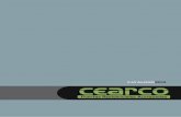 Catálogo CEARCO 2013 A4 · 2014-10-20 · Marco Realizado en aluminio, reforzada para su sujeción de la bisagra y el cerrado sea firme, introducimos a través de un alojamiento