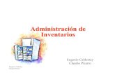 Administración de Inventarios - Cuadernos del Profesor · 2017-10-29 · Administración de Inventarios: Modelo del Lote Económico (EOQ) Ejemplo 2: La empresa de distribución de