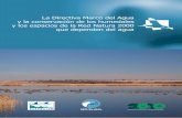 La Directiva Marco del Agua y la conservación de …activarednatura2000.com/wp-content/uploads/2013/08/...La Directiva Marco del Agua y la conservación de los humedales y los espacios