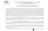 ACTA DE ENTREGA-RECEPCIÓN Contrato Simplificado No … · de la bomba de combustión interna contra in~endios durante el período de garantía del contrato, llevando el registro