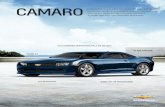 CAMARO Camaro fue creado para ser el auto del …...2013/06/10  · CAMARO Camaro fue creado para ser el auto del siglo XXI en todos los niveles. Desde su estimulante diseño y sobresaliente