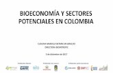 BIOECONOMÍA Y SECTORES POTENCIALES EN COLOMBIAunilibrepereira.edu.co/portal/images/biotecnologia/pdf/9... · 2018-09-20 · La Bioeconomía como eje para alcanzar retos sociales,