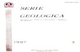 SERlE - Red Cubana de la Ciencia · Serie Geol6gica llo 3 1987 . s N so NE 2 ... a minerales del grupo de las montmorillonitas y mezclas de montmorillonitas clorita, caolinita y del