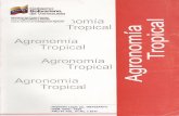 AGRONOMÍA - SIANsian.inia.gob.ve/revistas_ci/Agronomia Tropical/at6101/61... · 2019-04-24 · Vol. 61 - 2011 AgRoNoMíA TRopIcAl Nº 1 6 INTROduCCIÓN las regiones semiáridas,