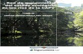 Red de seguimiento del estado ecológico de los ríos de la CAPV€¦ · ecosistema, se detectan metales, además de AOX y fluoruros, ... de primavera que es muy inferior (11.942