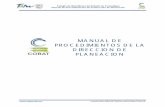 MANUAL DE PROCEDIMIENTOS DE LA DIRECCION DE …...Colegio de Bachilleres del Estado de Tamaulipas Manual de Procedimientos de la Dirección de Planeación Brindar el servicio de Información