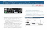 B426 Módulo de comunicaciones Ethernet...Sistemas de alarma de intrusión | B426 Módulo de comunicaciones Ethernet B426 Módulo de comunicaciones Ethernet u Completos informes de