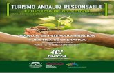 MANUAL DE INTERCOOPERACIÓN TURÍSTICA COOPERATIVA · 2018-11-21 · empresarial de las empresas cooperativas en el sector, impulsando la economía verde y azul en Andalucía y oportunidades