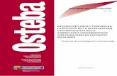 Estudios de Casos y Controles...Vitoria-Gasteiz, 2011 D-11-02 ESTUDIO DE CASOS Y CONTROLES: LA EFICACIA DE LA INTERVENCIÓN PSICOEDUCATIVA EN LA SOBRECARGA EXPERIMENTADA POR FAMILIARES