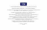 UNIVERSIDAD SAN IGNACIO DE LOYOLArepositorio.usil.edu.pe/bitstream/USIL/3279/3/2018... · 2019-03-05 · UNIVERSIDAD SAN IGNACIO DE LOYOLA PULPA DE FRUTA “LA PULPOSA” Trabajo