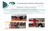ACTIVIDADES EN NUESTROS CENTROS - Fundacion PROMIfundacionpromi.es/wp-content/uploads/2018/06/BOLETIN-N36-ABRI… · Cáritas Parroquial de San Sebastián de Villanueva de Córdoba,