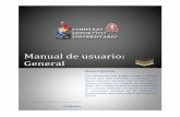 Manual de usuario: General - Universidad de El Salvador de usuario: General ----- ----- ----- ----- 07/08/2013 Descripción Este documento está dirigido a todo el público general