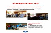 SEPTIEMBRE-OCTUBRE 2015 - Instituto de los Hermanos Maristaschampagnat.org/shared/bau/Medellin_SEtOctubre15.pdf · 03 de octubre: Viaje del H. José Miguel Caballero al Coloquio de