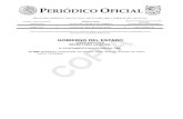 PERIÓDICO OFICIAL - Tamaulipaspo.tamaulipas.gob.mx/wp-content/uploads/2017/05/cxlii-54... · 2017-05-04 · En Novena Sesión Ordinaria de fecha 20 de diciembre del 2016, se aprobó