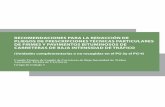 RECOMENDACIONES PARA LA REDACCIÓN DE PLIEGOS DE …normativa.itafec.com/materiales-de-construccion/ES.11.01... · 2019-06-03 · RECOMENDACIONES PARA LA REDACCIÓN DE PLIEGOS DE