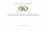 Dirección de Asuntos Administrativos · 2020-02-18 · Manual de Normas, Procesos y Procedimientos de la Dirección de Asuntos Administrativos Página 6 Introducción El presente