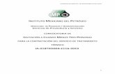 MODELO DE CONVOCATORIA A LA LICITACION PUBLICA … proceso de tropicalizado a 48 Cuñas para la recuperación de varillas del sistema reciprocante de bombeo mecánico, fabricados en